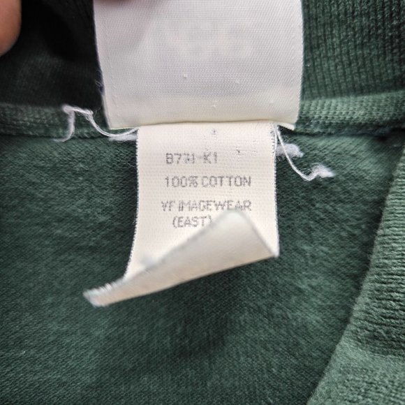 USF Bulls Polo Shirt Lee‎ Mens Large Green Vintage College Football Sports - Picture 7 of 8